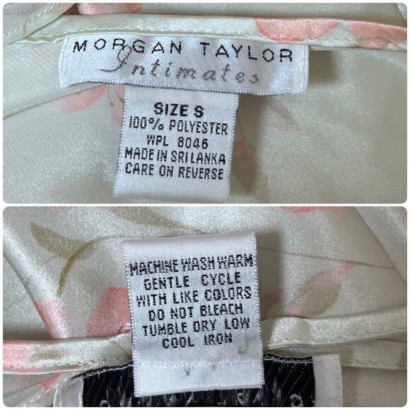 Morgan Taylor Intimates Tiny Pull Camisole Chemise Nightgown Size Small - Picture 9 of 10